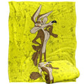 Front - Looney Tunes Character Collage Wile E Coyote Blanket