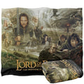 Front - Lord Of The Rings Movie Poster Blanket