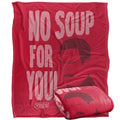Front - Seinfeld No Soup For You Blanket