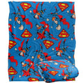Front - Superman All-Over Print Blanket
