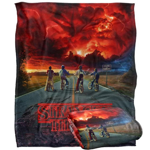 Front - Stranger Things Stranger Things Mind Flayer Mind Flayer Blanket