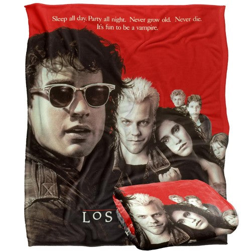 Front - The Lost Boys Movie Poster Blanket