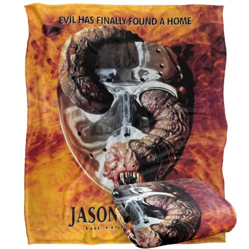 Front - Friday The 13th Jason Goes To Hell Poster Blanket