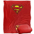 Front - Superman Small Logo Blanket