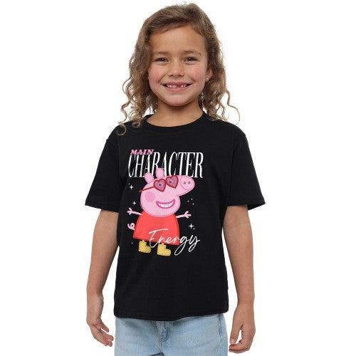 Front - Peppa Pig Girls Main Character T-Shirt