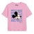 Front - Disney Girls Mickey Mouse Head T-Shirt