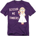 Front - South Park Unisex Adult Scissor Me Timbers T-Shirt