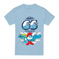 Front - The Smurfs Unisex Adult Group Anniversary T-Shirt