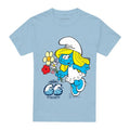 Front - The Smurfs Unisex Adult Smurfette Anniversary T-Shirt