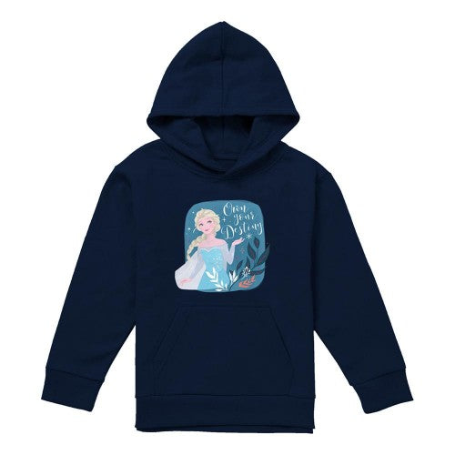 Front - Frozen Childrens/Kids Own Your Destiny Elsa Hoodie