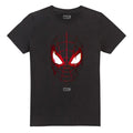 Front - Spider-Man Mens Miles Morales Glitch T-Shirt