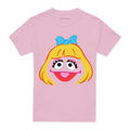 Front - Sesame Street Unisex Adult Prairie Dawn Face T-Shirt