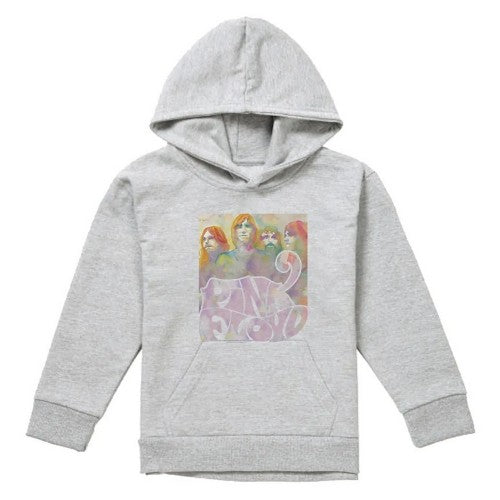 Front - Pink Floyd Childrens/Kids Water Color Band Heather Hoodie