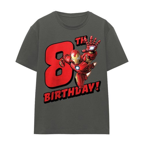 Front - Iron Man Womens/Ladies 8th Birthday T-Shirt