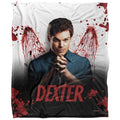 Front - Dexter Blood Never Lies Silky Supersoft Blanket