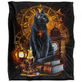 Front - JQ Licensing En Silky Black Cat Supersoft Blanket
