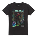 Front - Spider-Man Mens Neon City T-Shirt