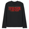 Front - Stranger Things 5 Unisex Adult Dripping Logo Long-Sleeved T-Shirt
