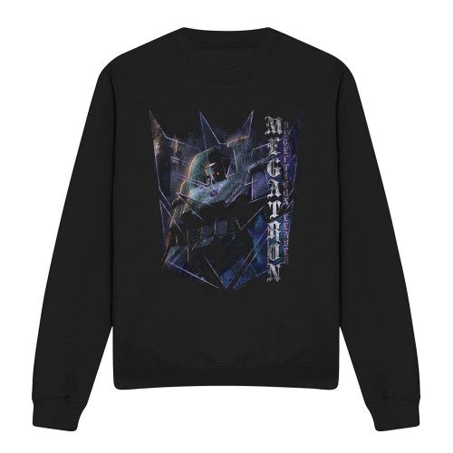 Front - Transformers Unisex Adult Generations Villainous Megatron Comic Cover Sweatshirt