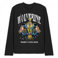 Front - Wolverine Unisex Adult Merry Xmas Bub! Long-Sleeved T-Shirt