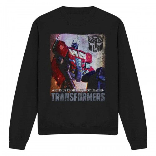Front - Transformers Unisex Adult Generations Optimus Prime Comic Cover Sweatshirt