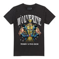 Front - Wolverine Unisex Adult Merry Xmas Bub! T-Shirt