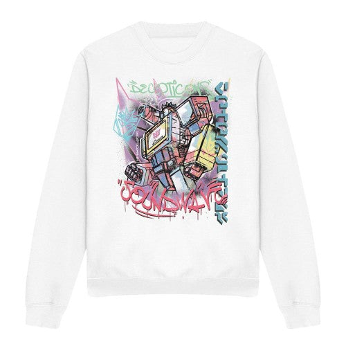 Front - Transformers Unisex Adult Generations Street Style Decepticon Soundwave Sweatshirt