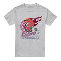 Front - Sesame Street Unisex Adult Cycle Champion Elmo Heather T-Shirt