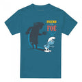 Front - The Smurfs Unisex Adult Friend Or Foe Gargamel Shadow T-Shirt