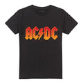 Front - ACDC Unisex Adult Fire Logo T-Shirt