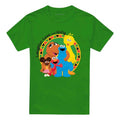 Front - Sesame Street Unisex Adult Kwanzaa Laughter Love And Unity T-Shirt