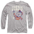 Front - Dubble Bubble Unisex Adult Finger Pointing Heather Long-Sleeved T-Shirt