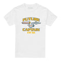 Front - Star Trek Unisex Adult Future Captain T-Shirt