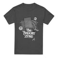 Front - The Twilight Zone Unisex Adult Monologue Heather T-Shirt