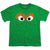 Front - Sesame Street Childrens/Kids Oscar The Grouch Face T-Shirt