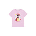 Front - Snow White And The Seven Dwarfs Childrens/Kids Birthday Princess And Friends T-Shirt