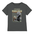 Front - Star Wars: The Mandalorian Childrens/Kids Legend Continues Grogu T-Shirt