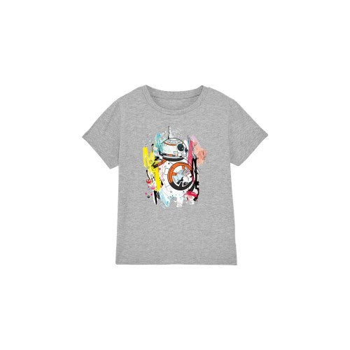 Front - Star Wars Childrens/Kids BB-8 Abstract T-Shirt