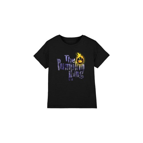 Front - The Nightmare Before Christmas Childrens/Kids Pumpkin King Text T-Shirt