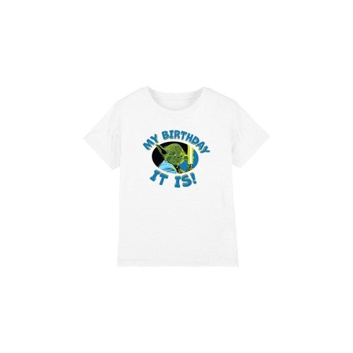 Front - Star Wars Childrens/Kids My Birthday It Is T-Shirt