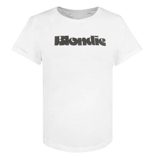 Front - Blondie Womens/Ladies Call Me T-Shirt
