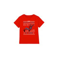 Front - Spider-Man Childrens/Kids Christmas Sweater T-Shirt