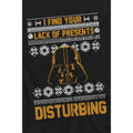 Front - Star Wars Childrens/Kids Lack Of Christmas Presents Fair Isle T-Shirt