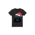 Front - Star Wars Mens Darth Vader Santa Christmas T-Shirt