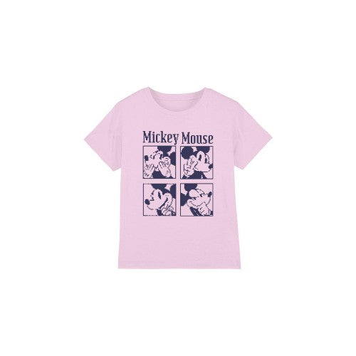 Front - Disney Childrens/Kids Mickey Mouse Pixelated T-Shirt