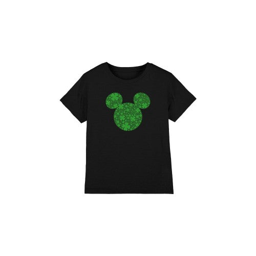 Front - Disney Childrens/Kids Shamrock Ears Mickey Mouse St Patricks Day T-Shirt