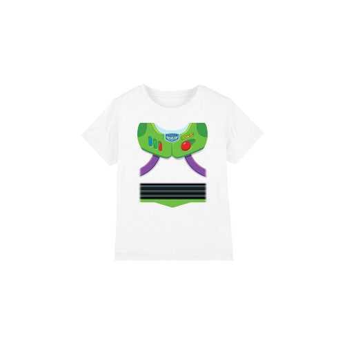 Front - Toy Story Childrens/Kids Buzz Lightyear Costume T-Shirt