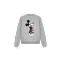 Front - Disney Unisex Adult Mickey Mouse Scarf Christmas Sweatshirt