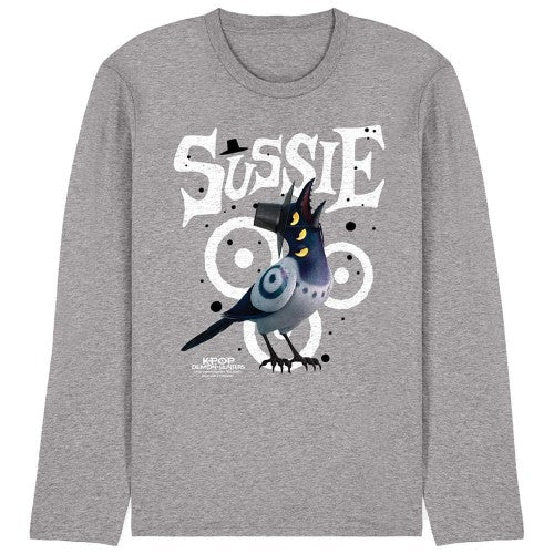 Sport Heather - Front - K-Pop Demon Hunters Unisex Adult Sussie Long-Sleeved T-Shirt