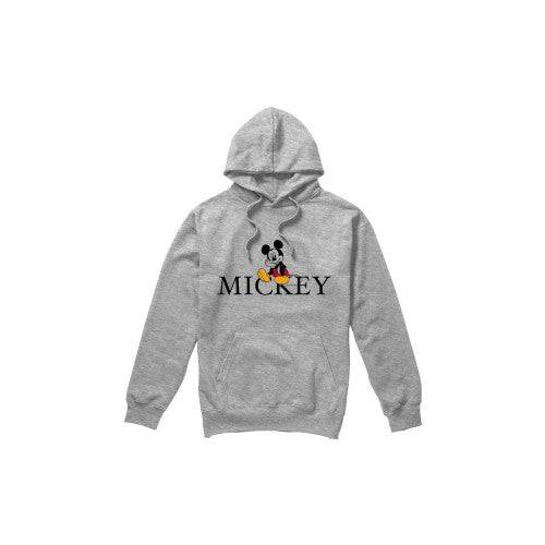 Front - Disney Mens Mickey Mouse Classic Sitting Hoodie